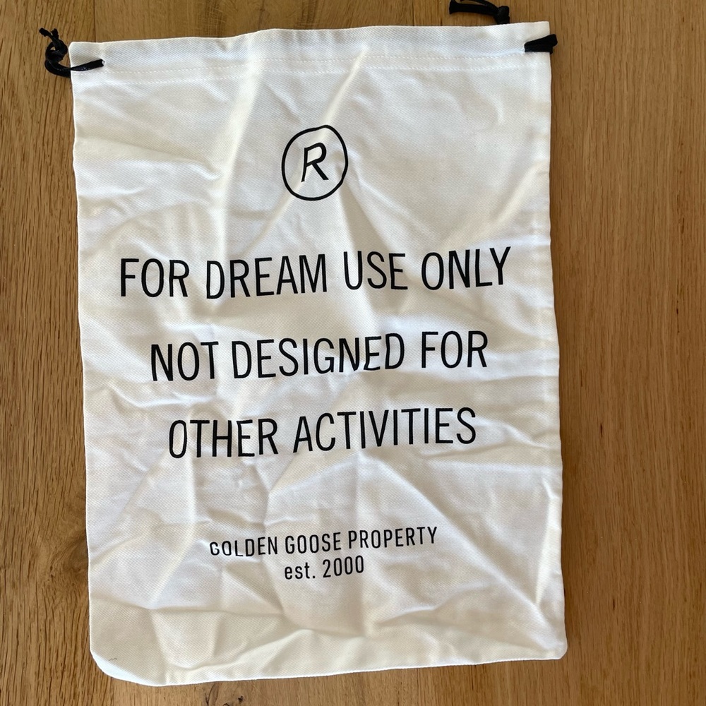 Golden Goose Canvas Shoe Bag